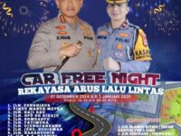 Kepolisian Resor Kota Besar (Polrestabes) Makassar melakukan rekayasa sejumlah ruas jalan di Kota Makassar, Sulawesi Selatan (Sulsel), pada malam pergantian tahun 2025 besok, Selasa (31/12/2024).