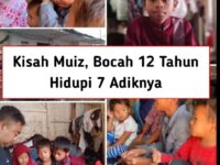 Viral kisah seorang bocah bernama Muizatul Halim (12) asal Garut yang berjuang keras membantu kedua orangtuanya untuk menghidupi dan merawat 7 orang adiknya. (Ist)