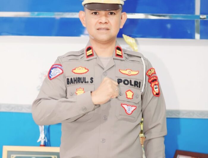 Kasatlantas Polres Gowa, Iptu Bahrul.