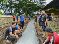 Tim Damkar Kabupaten Bulukumba melaksanakan kegiatan Gerakan Menanam Cabai di Kecamatan Ujung Bulu, Kabupaten Bulukumba, yang diinisiasi oleh Pengawal Damkar, pada Selasa (21/1/25). Foto (Ist).
