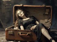 Ilustrasi, Penemuan Mayat Wanita dalam Koper. Foto (Ist).