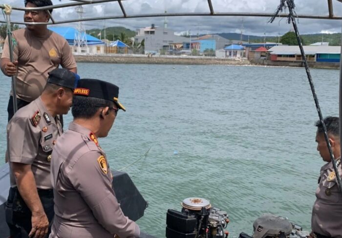 Foto: Kapolres Selayar Sidak Kesiapsiagaan Sat Polair. (Ist)