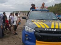Anggota Polres Tasik Kota meninggal dunia usai tenggelam di Pantai Pangandaran. Foto: (Ist).