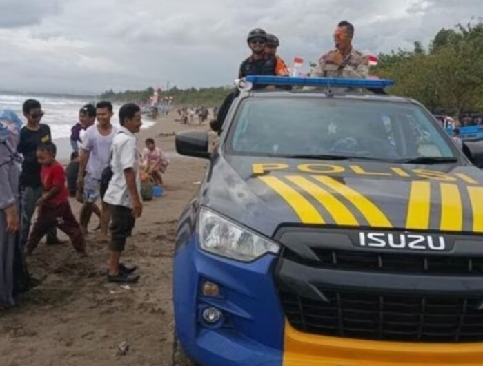 Anggota Polres Tasik Kota meninggal dunia usai tenggelam di Pantai Pangandaran. Foto: (Ist).