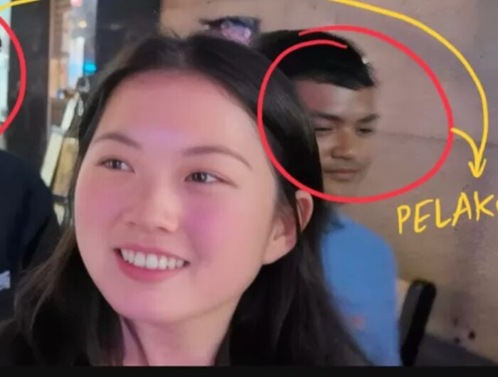 Ilustrasi keterangan pelaku kepada polisi terkait kasus pelecehan terhadap YouTuber Darien dan Joanna, turis asal Singapura. (Twitter/@ressquette)