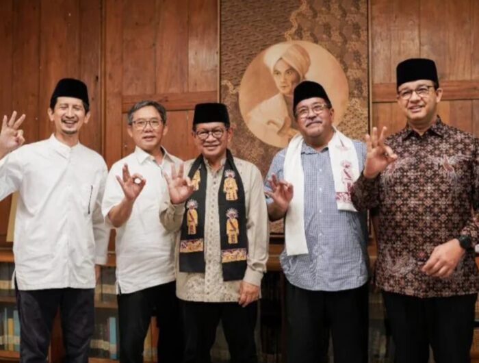 Mantan Gubernur DKI Jakarta Anies Baswedan dan Gubernur dan Wakil Gubernur Terpilih Pramono Anung-Rano Karno bertemu di kediaman Anies di Lebak Bulus, Jakarta Selatan beberapa waktu lalu. Foto: Dok Aditya Septian/Istimewa