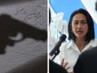 Kolase. Wamen, Christina saat Kementerian Pelindungan Pekerja Migran Indonesia (KemenP2MI) menggelar konferensi pers sebagai sikap resmi menanggapi insiden penembakan terhadap lima Pekerja Migran Indonesia (PMI). Foto (Ist).