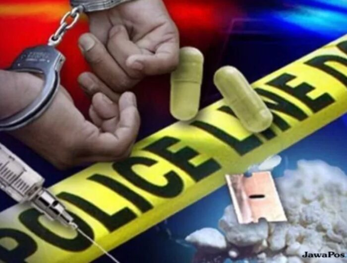 Ilustrasi penggerebekan kampung narkoba yang meresahkan masyarakat. Foto (Ist).