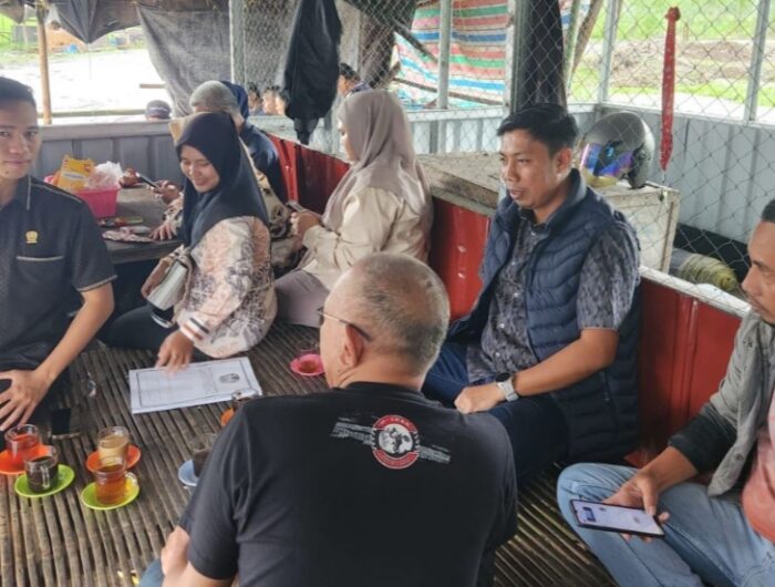 Anggota Komisi II Dewan Perwakilan Rakyat Daerah (DPRD) Kabupaten Gowa, Sulawesi Selatan, melakukan kunjungan kerja ke kawasan pertambangan galian C di Kecamatan Parangloe pada Kamis, (30/1). Foto (Ist).