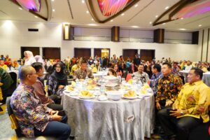 Acara ini turut dihadiri oleh jajaran Forum Koordinasi Perangkat Daerah (Forkopimda) Sulsel. (Ist)