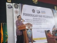 Pembekalan dan pelepasan mahasiswa Kuliah Kerja Nyata (KKN) Tahun Akademik 2024/2025 di Auditorium KH. Ahmad Dahlan pada 6 Februari 2025. Foto (Ist).