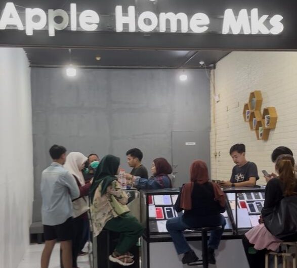Apple Home Makassar dalam sepekan kini, menjelang Bulan Suci Ramadhan di serbu pembeli. (Ist)