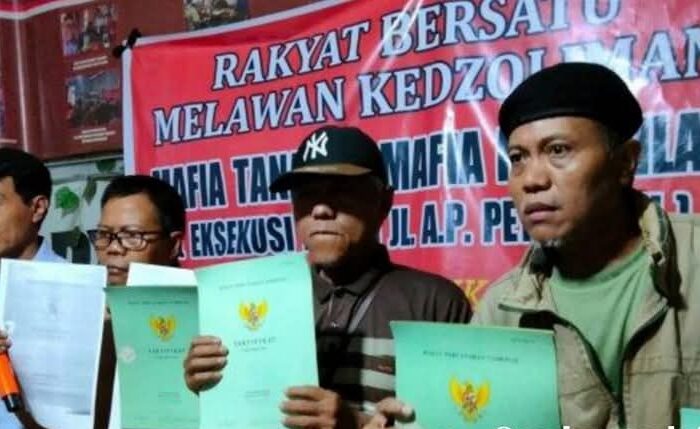 Beberapa pemilik sertifikat hak milik (SHM) mengklaim memiliki hak atas lahan yang dieksekusi oleh Pengadilan Negeri Makassar pada Kamis (16/2/2025) pekan lalu. (Int)