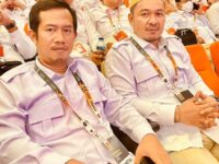 Trisal Tahir bersama Andi Unru Baso. Foto (Int)