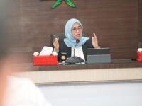 Bupati Gowa saat memimpin Rapat Koordinasi bersama para pimpinan Satuan Kerja Perangkat Daerah (SKPD) di Lingkup Pemerintah Kabupaten Gowa.