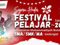 Universitas Muhammadiyah Bulukumba (UM Bulukumba) menghadirkan ajang kompetisi bergengsi bagi para pelajar melalui Festival Pelajar Tahun 2025