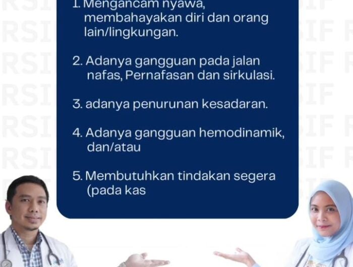 RS Islam Faisal Jelaskan Kriteria Pasien Gawat Darurat dan Kebijakan BPJS Kesehatan