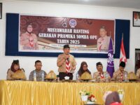 Musyawarah Ranting Pramuka Somba Opu Resmi Dibuka, Taufik Surullah Tekankan Pentingnya Kolaborasi.