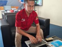 Muhammad Fadhil, salah satu pendamping PKH dari Kabupaten Gowa