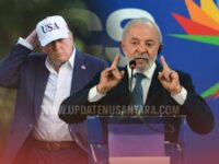 Presiden Brasil Luiz Inácio Lula da Silva melontarkan kritik keras terhadap Presiden Amerika Serikat Donald Trump, yang baru-baru ini mengancam akan memberlakukan tarif impor sebesar 10 persen terhadap negara-negara anggota BRICS.