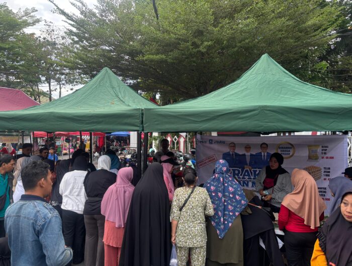 HUT ke-27, PAN Gowa Hadirkan Solusi Nyata: Pangan Murah Diserbu Warga di CFD Syekh Yusuf