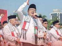 Menlu Sugiono Tegaskan Komitmen RI Dukung Palestina di Aksi Bela Gaza di Monas