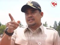 Gubernur Sumut Bobby Nasution Dilempari Batu Saat Pimpin Pembongkaran Diskotek Marcopolo