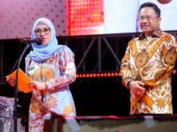 Bupati Gowa, Sitti Husniah Talenrang, dalam sambutannya menegaskan pentingnya kolaborasi dalam pembangunan daerah.