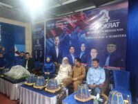Suasana meriah menyelimuti peringatan Hari Ulang Tahun (HUT) Partai Demokrat ke-24 yang digelar di Kecamatan Somba Opu, Kabupaten Gowa, Selasa (9/9).