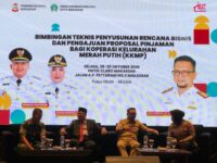 Diskop Makassar Gelar Bimtek, mendorong koperasi Kelurahan Merah Putih Yang Sehat Mandiri, dan Inovatif.
