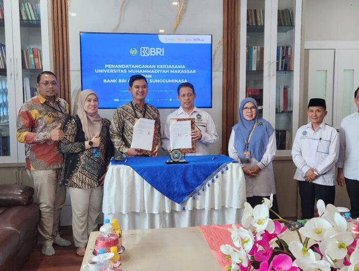 BRI Sungguminasa dan Unismuh Makassar Perkuat Kolaborasi Digitalisasi Layanan Keuangan Kampus