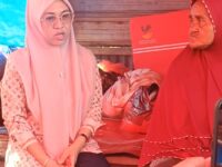 Bupati Gowa, Husniah Talenrang Kunjungi Korban Kebakaran, Bantu Bangun Rumah dan Pendidikan