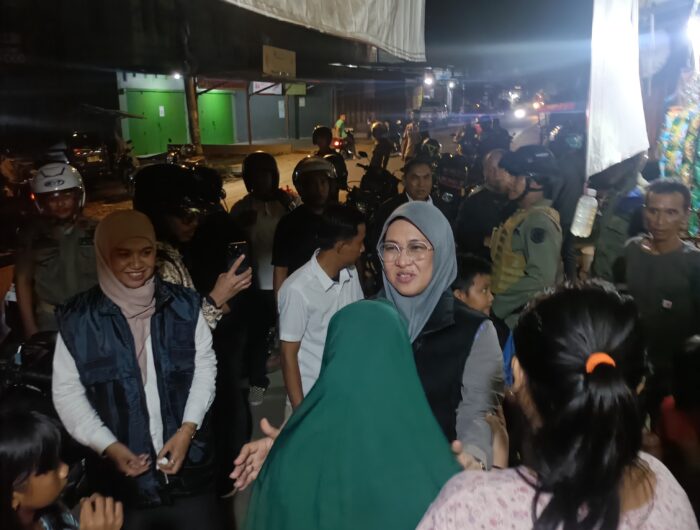 Husniah Talenrang Patroli Malam Tahun Baru, Pastikan Gowa Aman Ajak Warga Jaga Keselamatan