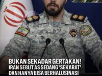 Markas Khatam al-Anbiya Tantang Klaim Kemenangan Trump: “Militer AS Sedang Sekarat di Medan Tempur”