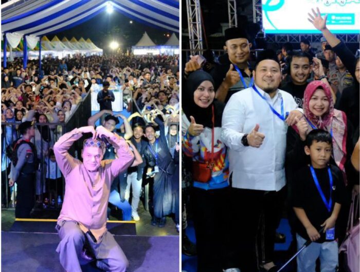Ribuan Warga Gowa Bershalawat Bersama Haddad Alwi di Hati Damai Fest, Doakan Kepemimpinan Husniah Talenrang