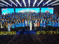 500 Pemuda Sulsel Dilantik, 3 Ketua DPP KNPI Hadir Sekaligus: Sejarah Baru, Vonny Tegaskan KNPI Sulsel Bersatu Untuk Indonesia.